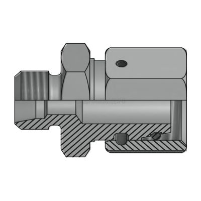 Адаптер ТС P= 6 12x1.5 - DKOL(г) 45x2 (Vitillo SPA)