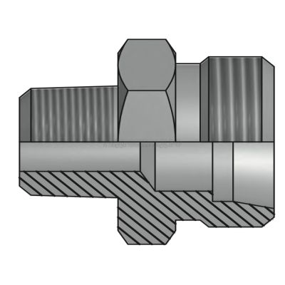 Адаптер ТС P=42 52x2 - NPT 1.1/2