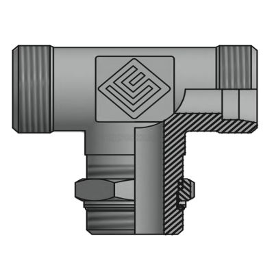 Адаптер ТС тройник P= 6 12x1.5 - BSPP 1/8