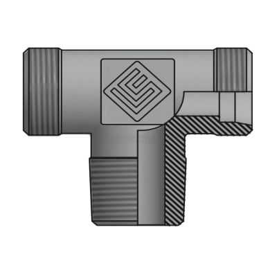 Адаптер ТС тройник P= 8 14x1.5 - NPT 1/4