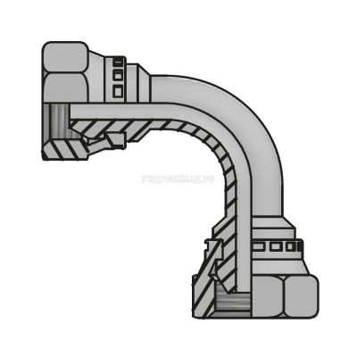 Адаптер 90° BSP(г) 5/8