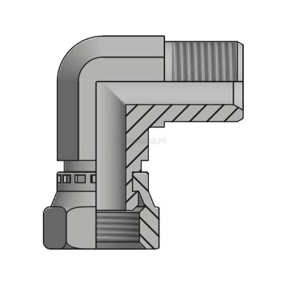 Адаптер 90° BSP(ш) 1/2