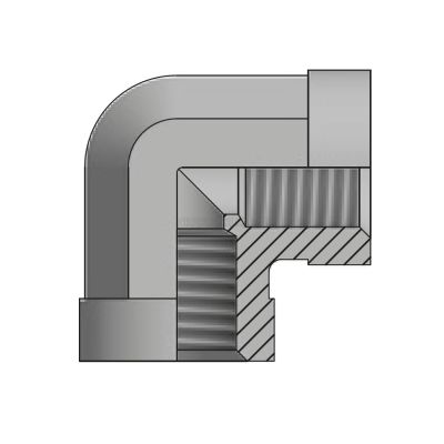 Адаптер 90° BSP(F) 1