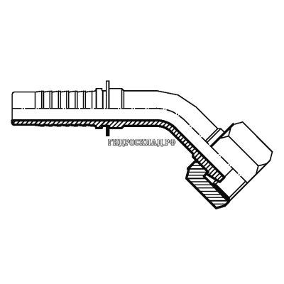 Фитинг ORFS (г) 1.3/16