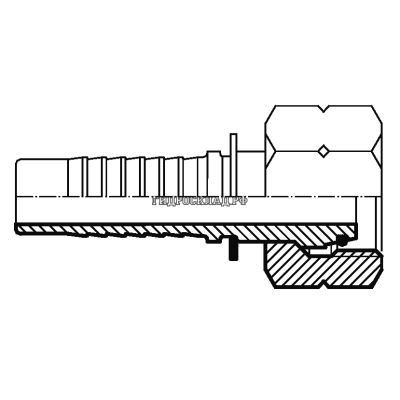 Фитинг DKOL (г) 18x1.5 DN=10 (0°) (Vitillo SPA)