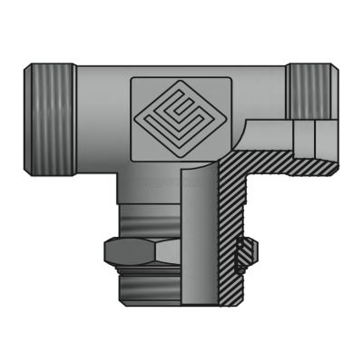 Адаптер ТС тройник P= 8 14x1.5 - UNF 7/16