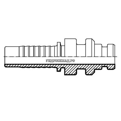 Фитинг Staple-Lock D=46 DN=32 (Vitillo SPA)