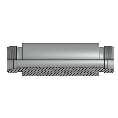 Адаптер ТС P=10 18x1.5 - 18x1.5 P=10 средняя часть D=25 под сварку (Vitillo SPA)