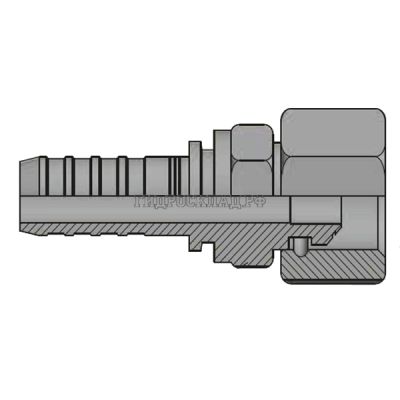 Фитинг BSP (г) 1/2” DN=20 (0°) InterLock (без зачистки) (thrust-wire nut)