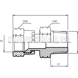 Адаптер  JIC(г) 7/8