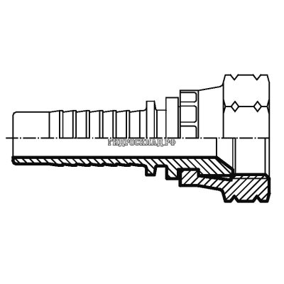 Фитинг JIC (г) 1.7/8