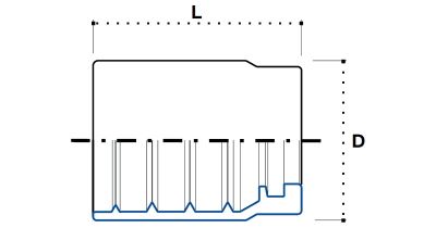 Муфта R12TN / 1SN-2SN-2SC