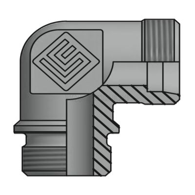 Адаптер ТС 90° P=35 45x2 - BSPP 1.1/4