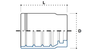 Муфта 1SC - 1SN - 2SC