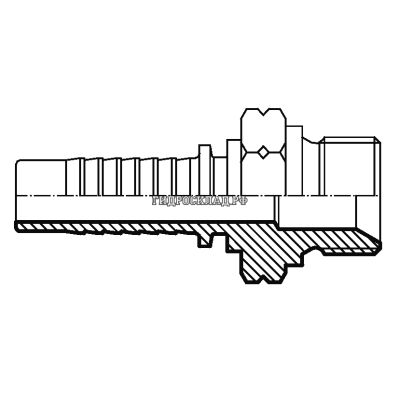 Фитинг DKM (ш) 12x1.5 DN=06 (Vitillo SPA)