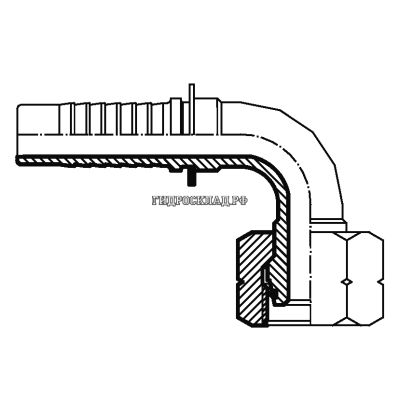 Фитинг DKOL (г) 18x1.5 DN=10 (90°) (Vitillo SPA)