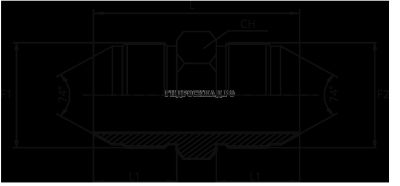 Адаптер  JIC(ш) 1.1/16