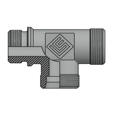 Адаптер ТС тройник P=20 30x2 - Metric 27x2 Form B (верт.) (Vitillo SPA)