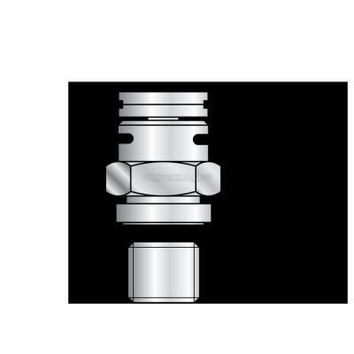 Точка контроля давления Plug-in - Metric(ш) M8x1 - O-Ring Type A (Minipress)