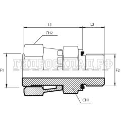 Адаптер ORFS(г) 13/16