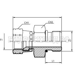 Адаптер  JIC(г) 1.1/16