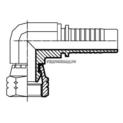 Фитинг JIC (г) 1.1/16