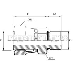 Адаптер ORFS(г) 11/16